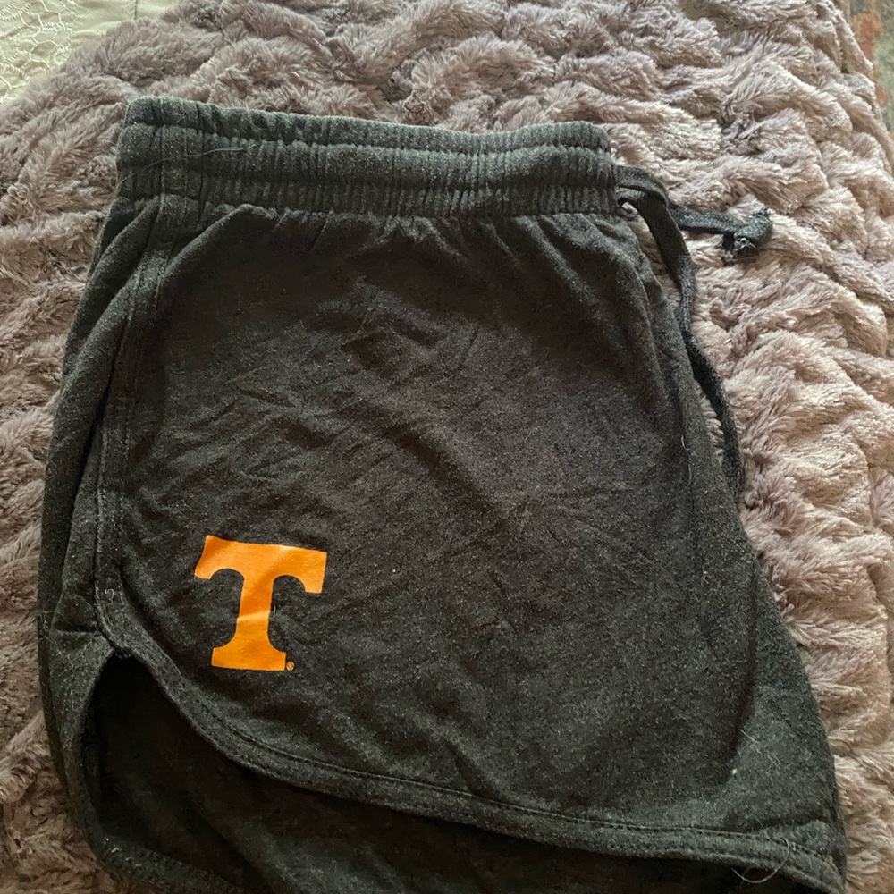 Gray Sleep Shorts with Vols Logo